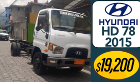 Usados 2015 Hyundai HD 78